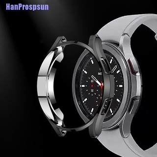 Hp> Watch Cover for Samsung Galaxy Watch4 Classic 42mm 46mm, PC Slim Matte Case (1)