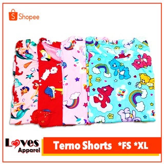 TERNO T-SHIRT & SHORTS for Teens / Adult - FREESIZE / PLUS SIZE (XL-2XL)