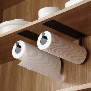 Self-adhesive Kitchen Towel Tissue Hanging Rack Bathroom Toilet Roll Holders