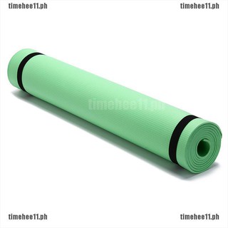 【TimeHee11】1pc 4mm Thickness EVA Comfort Foam Yoga Mat for Exercise (4)