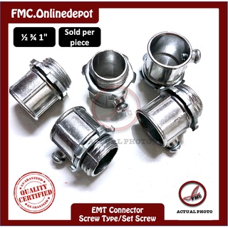 EMT Connector Screw Type for electrical conduits / pipes