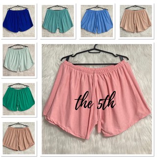 Plain Plus Size Short Pambahay Upto 43 inches waist line Pastel and Dark Colors Dolphin Shorts