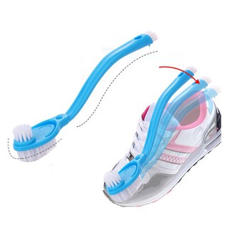 Tool Shoes Brush Plastic Cleaning Double Long Handle Brush (1)
