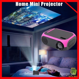 HD 1080P LED Projector Portable Mini Home Theater Cinema Light weight USB AV HDMI IPASON T20 HD led