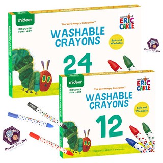 Mideer Eric Carle Collection Washable Crayons