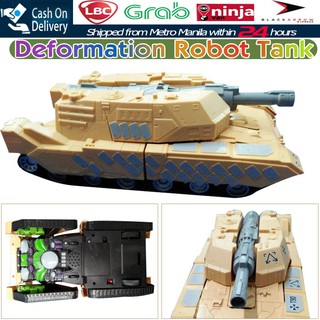 Deformation Robot Tank model Sound Lights Transformation Toy