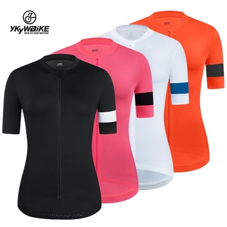 YKYWBIKE Women Cycling Jersey Top Quality Summer MTB Bicycle Wear Racing Bike Clothes Maillot Ropa Ciclismo Cycling Clothing