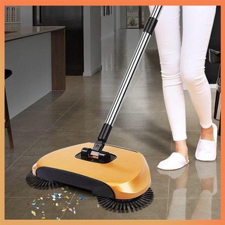 【Available】hand push sweeping floor machine magic broom dustpan machine