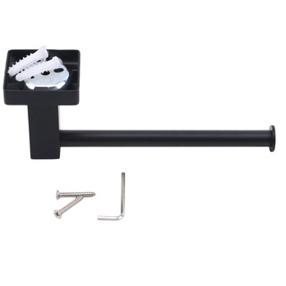 Towel Ring Black Towel Holder Round Square Toilet Paper Holder Floor For Shower High Quality Stainless Steel
