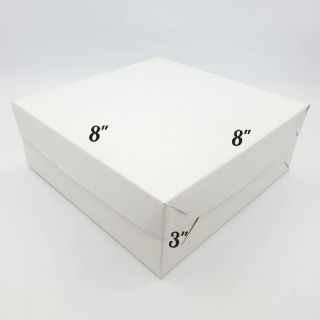 8x8x3 inches Box Packaging/Carton (2)