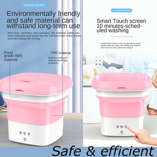New fully automatic mini portable folding washing machine to carry with you on business trips Dryer (4)