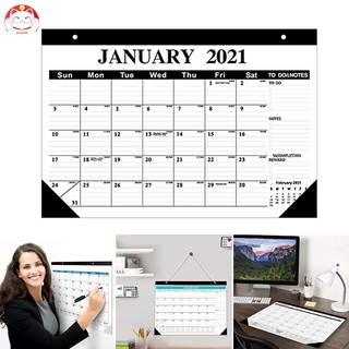 2021 Calendar Wall Calendar Desk Calendar 2021 Simple Fashionable Calendar for Home Office