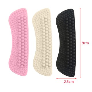 1 Pair Non-slip Silicone Gel Heel Back Liner Pads Insoles