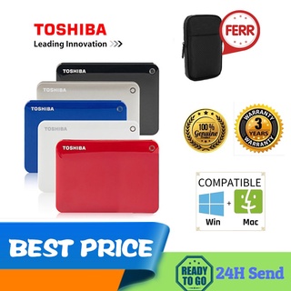 K:-D TOSHIBA V9 CANVIO 2TB External HDD HD Portable Encryption Hard Drive Disk USB 3.0 SATA3 2.5"