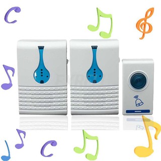 Home Wireless 32 Tune Songs Remote Control Chime Doorbell Door Bell 100M Range