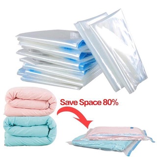 New products✌⊕☌Ziplock Vacuum Compressed Bag,Foldable Travel Pump Space Saving Seal Packet,Clothes S