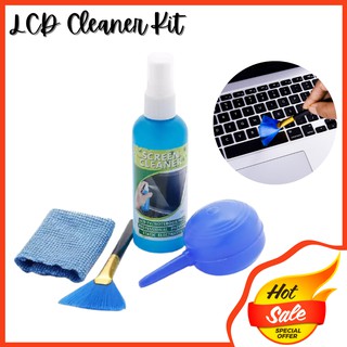 LCD 4 in 1 cleaner Laptop Camera Phone Lcd Screen Cleaner Cleaning Kit Cleaning Tool (Authentic)