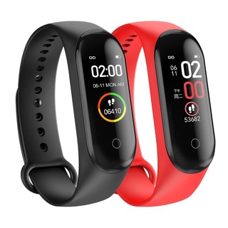 M4 Smart Band Wristband Blood Pressure/Heart Rate Monitor/Pedometer Sports Bracelet Health Fitness B