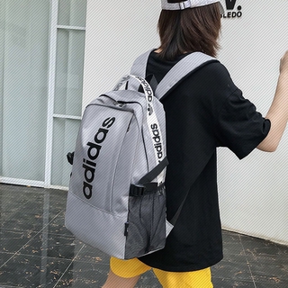 Ad1das Backpack Korean Student Laptop Bag Travel School Women Shoulder Large Capacity Sport Backpack (5)
