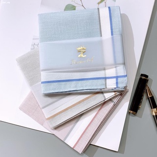 Handkerchief﹉Past seasons Yankai pure cotton men s handkerchiefs cotton absorbent handkerchiefs nost