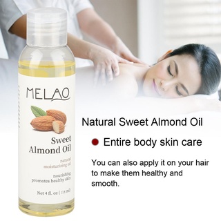 Natural Sweet Almond Oil Organic Skin Care Essential Oil
