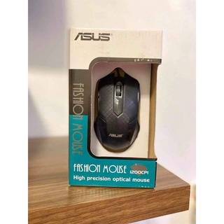 ASUS OPTICAL WIRED MOUSE for Laptop & Desktop Computer Basic Office Mouse (Black)