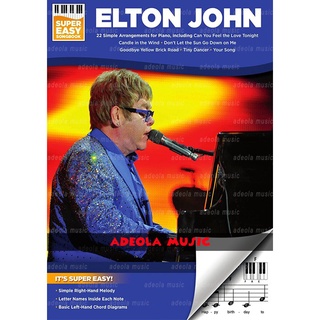 【 Ready Stock】Children s Piano Books / (pfc-18) Super Easy Piano Elton John / Keyboard Book