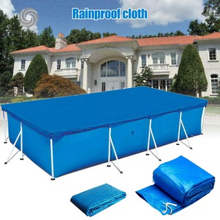 Rectangular Swimming UV-resistant Pool Cover Waterproof Dustproof Durable Covers