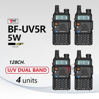 Baofeng UV5R Two-Way Radio 4 Set 5W Walkie Talkie Dual Band UHF/VHF Radio Long Range Transceiver COD