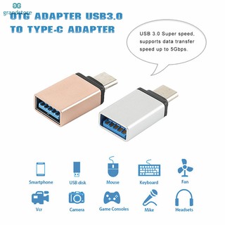GS USB 3.0 Type-C OTG Data Sync Adapter Type C USB-C OTG Converter