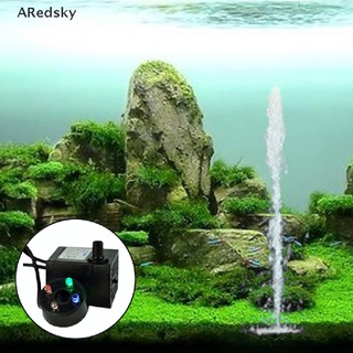 [ARedsky] 2W Powerful Submersible Water Pump with LED Light Adjustable Water Flow Fountain Hot Sell