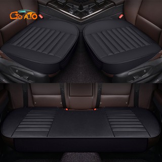 GTIOATO Car Seat Cushion Universal Fit Auto Leather Seat Cover Mat Interior Accessories Car Seat Protector