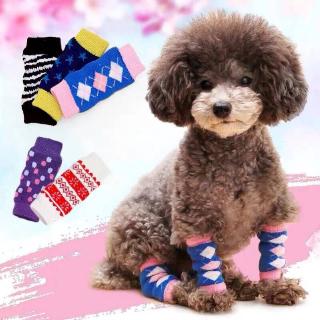 Pet Breathable Leg Sock anti-dirty Leggings Knee Dog booties Socks Teddy Leg Sock Knee Cover Sleeve Protector