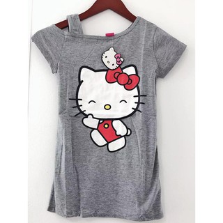 HELLO KITTY KIDS OFFSHOULDR DRESS