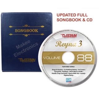PLATINUM REYNA 3 LATEST CD with SONGBOOK VOLUME 88