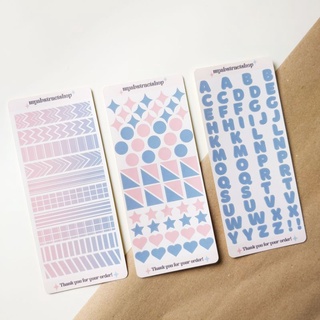 B GRADE Seventeen Inspired Sticker Sheets
