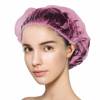 kitchen towel卍✔❅100Pcs Disposable Shower Caps Hairnet / Waterproof Disposable Women Bath Shower Hat