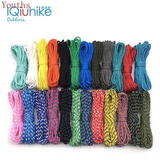 2020 NEW 100 Colors Paracord 2mm 100 FT,50FT ,25FT One Stand Cores paracord Rope Paracorde Cord For Jewelry Making Whole