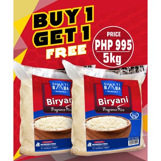 Biryani Fragrance Rice 5kg (Buy 1 Get 1 Free)