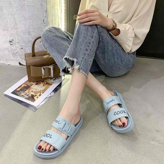 cool slippers fashion sandals two strap rubber sandals for women (5)