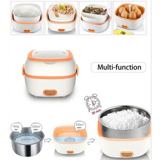 Clearance Sale Multi-Function Electric Lunch Box Portable Heated Lunch Box Mini Rice Cooker (1)