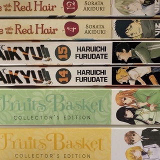(used) Manga | Fruits Basket | Haikyuu | Snow White with Red Hair