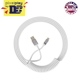Akko Coiled Cable (White)