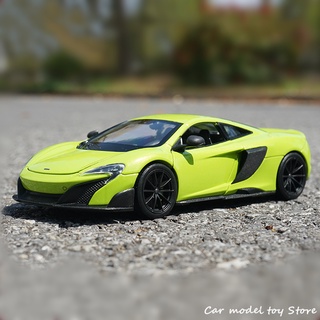 ☇WELLY 1:24 MCLAREN 675LT sports car alloy car model crafts decoration collection toy tools gift