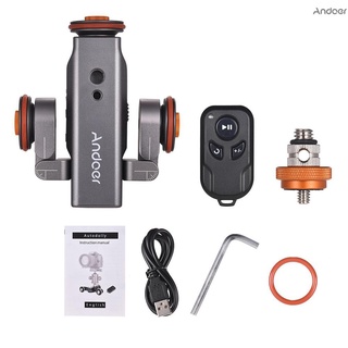 security cameraBicycle camera Panoramic camera◕Andoer L4 PRO Motorized Camera Video Dolly with Scale