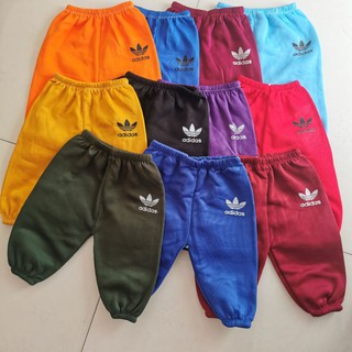 TQS Plaon Color Sweat Jogger Pants For Kids 1 to 6yrs old