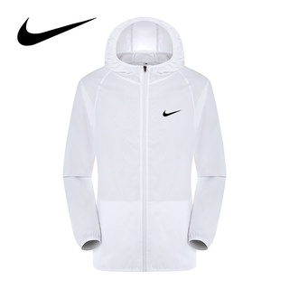 Nike Men Women High Quality Waterproof Windbreaker Jackets Outdoor Sports Sunscreen Clothes Jacket N