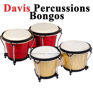 【Ready Stock】∋✤❒Bongos 6" + 7" Inch Percussion Double High Quality by Davis