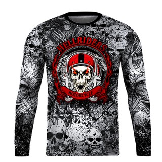 Hell Rider Full Sublimation Dri-Fit Motorcycle Jersey Hell Rider