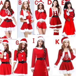 21New Christmas Costume Bunny Performance Costume PartyCOS Costume Women's Christmas Stage Dress Red